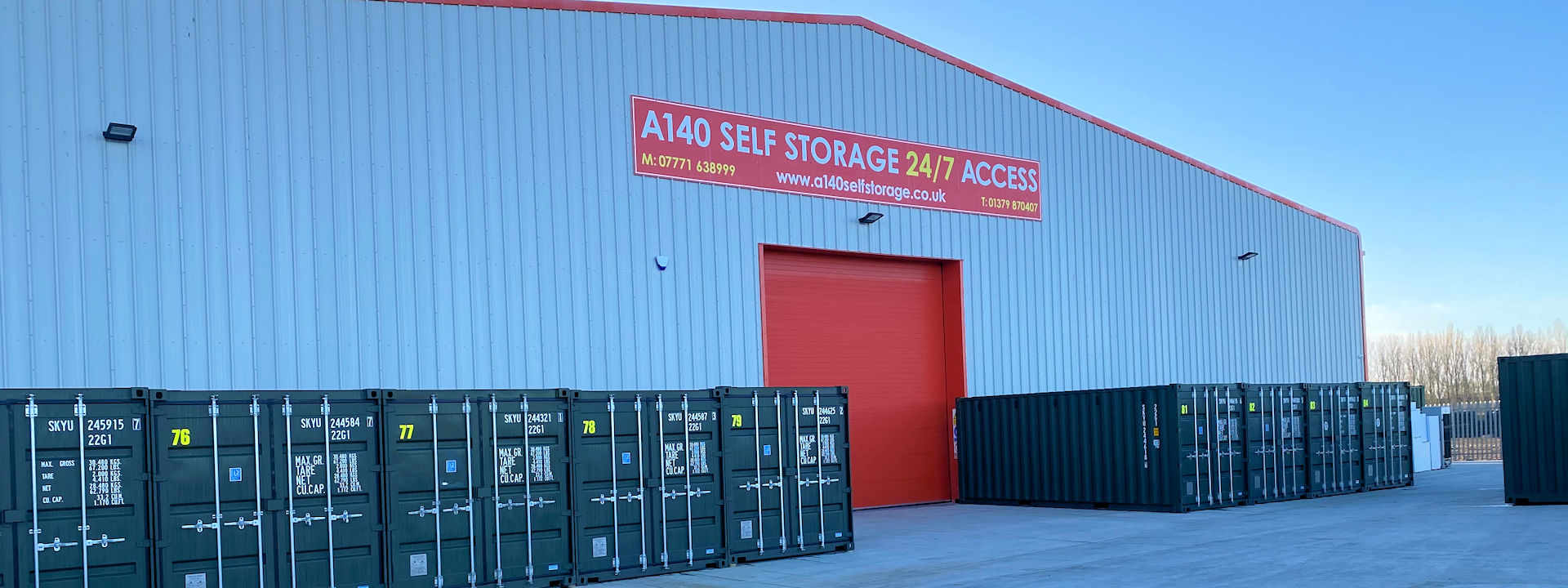 A140 Self Storage Warehouse Norfolk self storage Suffolk Self Storage